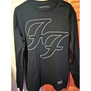 Foo Fights Long Sleeve Shirt Black But Here We Are Size Medium 2023